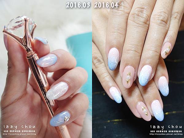 Pantone 2016 nail art Jewelle潔月兒藝術美甲