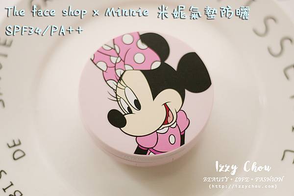 the face shop 兒童氣墊防曬 米妮